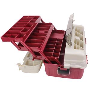 휴대용 4층 기능 낚시 상자 도구 상자 대용량 미끼 화장품 상자 약품 낚시 상자 도구 도매 - Product Image 1