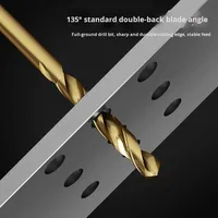 Foret droit HSS BEILI 4341 à tige droite, 1,0 mm-3,5 mm, pour perceuse à main, perceuse d'établi et centre d'usinage – Vente chaude