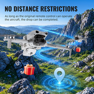 Sistema de Lanzamiento Aéreo LITO 1 para Drones <span class=keywords><strong>DJI</strong></span> LITO 1/X1, para Pesca con Cebo, Regalos de Boda, Accesorios Ligeros con Capacidad de <span class=keywords><strong>Carga</strong></span> de 70g - Product Image 2