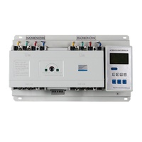 Commutateur de transfert automatique double alimentation Contrôleur intelligent 4P/100A pour la lutte contre l'incendie Type CB
