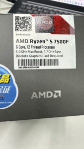 Processeur AMD <span class=keywords><strong>Ryzen5</strong></span> 7500F Haute Performance 6 Cœurs 12 Threads 3.7GHz 64 bits Architecture 5nm Gaming Bureau Multitâche Utilisé/Neuf - Product Image 4