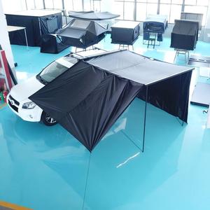 Tente extérieure <span class=keywords><strong>pour</strong></span> voiture, protection solaire et contre la pluie, équipement de camping, <span class=keywords><strong>auvent</strong></span> latéral pare-soleil <span class=keywords><strong>pour</strong></span> SUV tout-terrain, accessoire de loisirs - Product Image 1