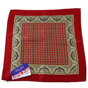 للبيع بالجملة من الشركة المصنعة الصينية ، منديل حرير عالي الجودة من شركة تصنيع المعدات الأصلية ، مربعات جيب مخصصة لرجال الأعمال - Product Image 2