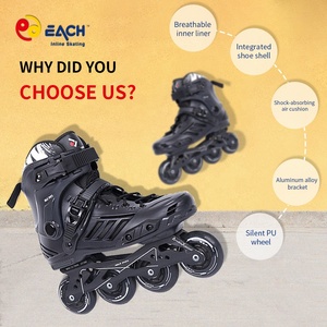 รองเท้าสเก็ตแบบมีล้อ 4 ล้อ สำหรับผู้ใหญ่ ยี่ห้อ EACH Wholesale Roller <span class=keywords><strong>Skates</strong></span> รุ่น Professional <span class=keywords><strong>Inline</strong></span> Roller <span class=keywords><strong>Skates</strong></span> - Product Image 3