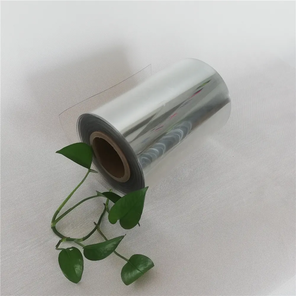 China Supply 0.3mm Clear Rigid Thermoplastic PET Roll Film For Vacuum Forming