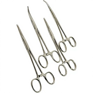 Pinzas Hemostáticas Kelly Surtidas + Pinzas Hemostáticas Crile de 5.5 Pulgadas, Instrumentos Quirúrgicos de Acero Inoxidable de Primera Calidad, Certificación CE - Product Image 1