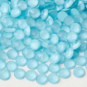 セリナクリスタル発光蛍光エコフレンドリーノンホットフィックスフラットバックルースラインストーン12面ダンス衣装ウェディングデコレーション - Product Image 4