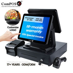 Imprimante de facturation pour restaurant et commerce de détail, écran tactile Windows Android, machine de caisse, système de point de <span class=keywords><strong>vente</strong></span> intelligent, écran tactile, caisse enregistreuse - Product Image 5