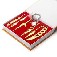 Ensemble de modèles d'armes de Ninja en métal personnalisé Hotsale