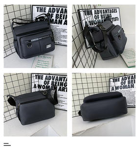 Sac à bandoulière grande capacité pour homme, imperméable et durable, sac à dos multi-poches, sac à bandoulière décontracté pour affaires - Product Image 5