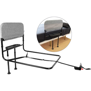 Barrière de lit pour adulte avec pieds (hauteur du cadre du lit de 26 à 50 cm), barrières anti-chute pour adulte, barre de protection KMINA K40014 - Product Image 1