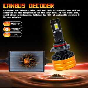 ไฟรถยนต์ LED กำลังสูง 140W 17000lm สว่างพิเศษ ท่อทองแดงคู่ H7 Luces Led Auto H4 H11 ไฟหน้า LED - Product Image 5