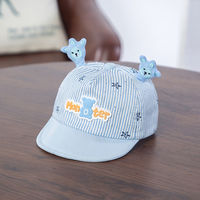 Gorra de Béisbol Unisex para Bebé, Estilo Coreano, Primavera-Verano, Visera Suave, Transpirable, Ajustable
