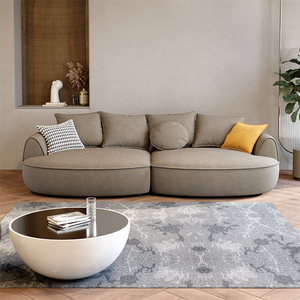 Sofá para el hogar, diseños <span class=keywords><strong>de</strong></span> ocio, moderno, respaldo bajo, seccional, doble conjunto, <span class=keywords><strong>muebles</strong></span>, tela, mini sofá, sala <span class=keywords><strong>de</strong></span> estar - Product Image 6