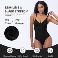 Body Shaper Bodysuit Shapewear Vente en Gros Meilleures Ventes Personnalisé Grande Taille Contrôle Ferme Antibactérien Respirant Post-partum