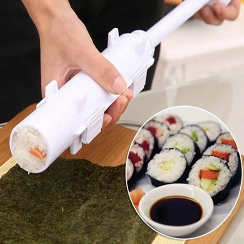 DIY Sushi Maker Roller Reisform Sushi Herstellung Maschine Gemüse Fleisch Roll gerät Onigiri Mold Sushi Tools Küchen zubehör