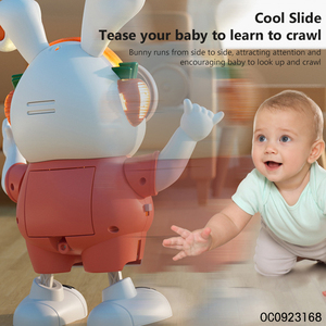 Điện Động Vật Nhảy Múa Thỏ Hát Bé Đồ Chơi 1-3 Năm Với Đèn Âm Thanh - Product Image 5