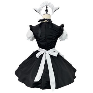 Nouveaux costumes de rôle de femme de chambre unisexes pour la télévision et le cinéma, motifs de personnages, costumes en polyester, robes pour Halloween, spectacles de scène, BDSM - Product Image 4