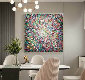 <span class=keywords><strong>Bouquet</strong></span> coloré <span class=keywords><strong>de</strong></span> <span class=keywords><strong>fleurs</strong></span>, <span class=keywords><strong>peinture</strong></span> à l'huile sur toile, grand paysage Floral, <span class=keywords><strong>peinture</strong></span> acrylique, Art mural <span class=keywords><strong>moderne</strong></span> - Product Image 3