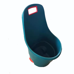 Multi-Functional Enclosed Industrial Garden Bucket <strong>Cart</strong> with Four-Wheel Plastic Trolley OEM Waste <strong>Weeds</strong> Rubbish - Product Image 2