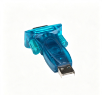 Adaptador USB 2.0 a RS232 con Puerto de Nueve Pines para Cable de Vigilancia de Seguridad (Modelo HWH-CKT025)