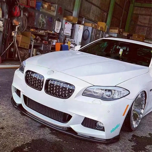 ลิ้นหน้าคาร์บอนไฟเบอร์ทรง HAMAN RKP สำหรับรถยนต์ BMW ซีรีส์ 5 รุ่น F18/F10 M5 ปี 2010-2016 - Product Image 6