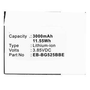 サムスンEB-BG525BBE GH43-05060AギャラクシーXCover 5ギャラクシーXCover 5 2021 SM-G525F用<span class=keywords><strong>3</strong></span>.85Vモバイルスマートフォンリチウムイオンバッテリー - Product Image 3