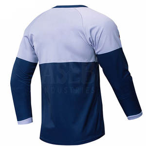 Camiseta de Motocross para Hombre, Ropa Deportiva de Talla Grande, Personalizada, de Manga Larga, Secado Rápido, Transpirable, de Poliéster/Nailon - Product Image 2