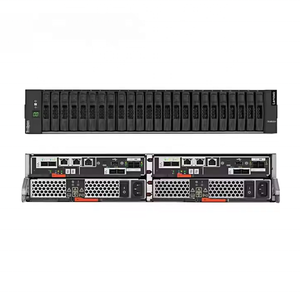 DE2000H thinksystem 2U24การจัดเก็บข้อมูลแบบไฮบริด SFF | SSD + HDD Mix, dual controllers 10GbE isksi/ 16GB - Product Image 1