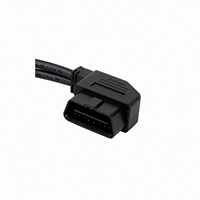 Faisceau de câblage automobile OBD2 16 broches, faisceau de câblage avec connecteur OBD, câble OBD2 personnalisé, connecteur OBD2, câble d'extension OBD2
