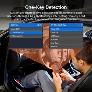 2026 New Professional-grade Motorcycle Automotive <b>Diagnostic</b> <b>Tool</b> EUC Reset Engine Code Reader Multi-functional OBD 1 Year - Product Image 6