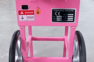 Machine à <span class=keywords><strong>barbe</strong></span> à <span class=keywords><strong>papa</strong></span> électrique 110V Sweet Sugar Floss Machine à <span class=keywords><strong>barbe</strong></span> à <span class=keywords><strong>papa</strong></span> commerciale avec chariot - Product Image 5