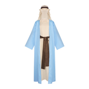 Costume d'Halloween Star's Edge pour Hommes et Femmes, Robe Ancienne, Ensemble de Costume de Pasteur Biblique en Polyester - Product Image 5