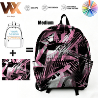 Sac à dos scolaire personnalisé pour homme, imprimé graffiti, avec compartiment pour ordinateur portable, sac à dos de voyage haute capacité