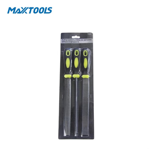 Professional 3pcs T12 Steel Hand Rasp Files Set Double-Cut Diamond <strong>Square</strong> <strong>Tools</strong> for High-Carbon Wood Premium Rasps Premium Rasps - Product Image 1