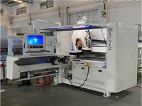 Machine de perçage automatique CNC six faces MEOKON pour le travail du bois, perceuse pour MDF, contreplaqué, fabrication d'armoires, largeur maximale 1200 mm