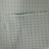 EN STOCK Tissu en maille respirant 81% Nylon 19% Spandex, tissu en maille extensible, respirant et absorbant l'humidité pour vêtements de sport, vêtements de yoga
