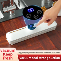 Appareils électroménagers de cuisine, machine de scellage automatique, mini scelleuse sous vide portable pour le stockage des aliments, machine d'emballage alimentaire