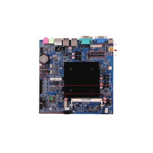 170*170มม. <span class=keywords><strong>ITX</strong></span> มาเธอร์บอร์ด In-Tel Baytrail Ce-Leron J1800 2.58GHz โปรเซสเซอร์รองรับ Realtek RTL8105E DDR3L Dual EDP - Product Image 1