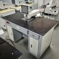 Machine de perforation semi-automatique CCD pour film PVC, perforateur pneumatique haute précision pour le perçage de trous ciblés