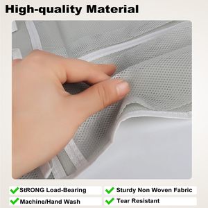 Over The Door 12 Pocket Hanging Organizer Gray Multifunctional Storage For Shoes And Clothing Behind Doors - Product Image 5
