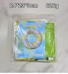 Anillos de Seguridad de PVC Personalizados para el Verano, Anillo Flotante Portátil para Fiestas en la Playa y Piscina, Círculo Inflable para Nadar para Niños y Adultos - Product Image 6