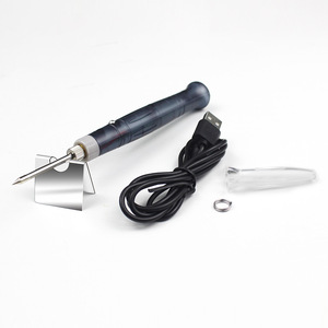 Mini Soldador USB de 5V 8W con Punta de Cerámica, Tipo Lápiz, Portátil, Kit de Herramientas de Reparación Electrónica - Product Image 1
