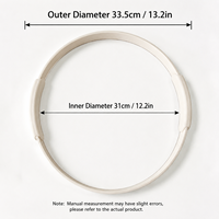 Anneau de Pilates en silicone XLAN, double coussin doux, cercle de fitness pour le yoga, anneau d'entraînement pour la mise en forme des jambes, des bras et de la taille, entraînement à domicile