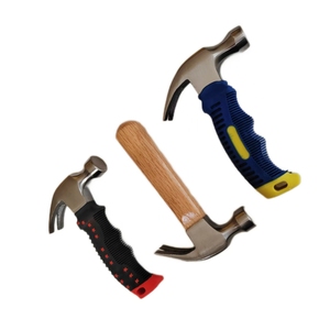 Mini Claw <strong>Hammer</strong> Forged Steel Stubby <strong>Tack</strong> <strong>Hammer</strong> with Shock-Absorbing Plastic Handle for Driving and Pulling Nails - Product Image 6
