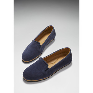 Espadrilles continentales pour femmes, daim bleu marine - Product Image 2