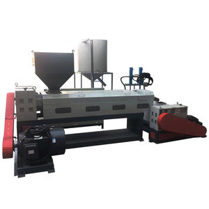Enkelvoudige schroef PET afvalplastic extrusiemolen LDPE recycling extruder voor productiebedrijven met kernmotorcomponent - Product Image 5