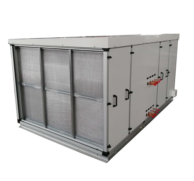 DX Type Heat Recovery Air Conditioning Unit for Hotel Restaurant Fresh Air Pre-cooling Dehumidifying Heat Pipe Motor Core