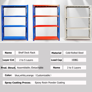 Công nghiệp cấp Trung Bình xếp chồng giá thép và kho kim loại kệ để lưu trữ cho kho - Product Image 4