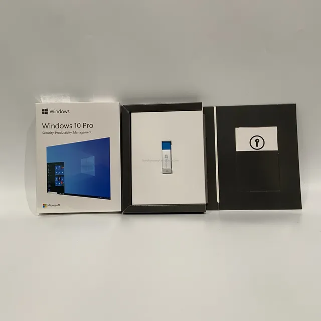 Windows 10 Pro USB Box 100% Online Activation Windows 10 Pro Box USB Ship Fast